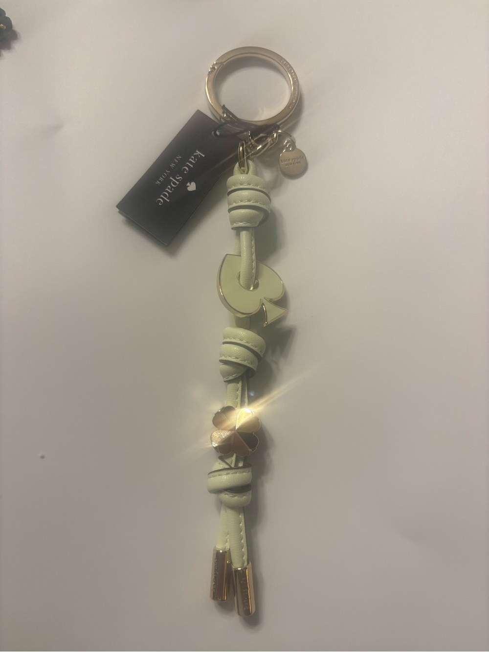 kate spade Pink and Gold Bag Charm - Picture 3 of 4